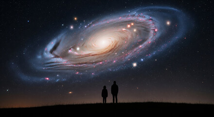 Obraz premium Gaze into the Infinite Spiral