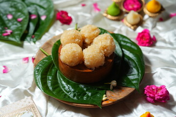 Assortment of Authentic Indian Sweet Dishes for Festival