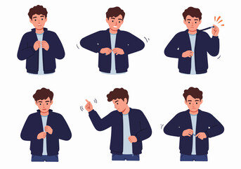 Strongman lifting large stones, multiple poses