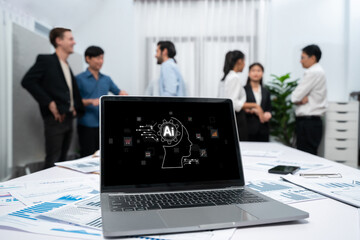 Generative AI virtual assistant tools for prompt engineer and user for ease of engage artificial intelligence AI technology help people to work with generative AI functions by prompting the AI brisk