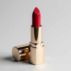 Lipstick Tube Studio Shot - High-Key, Shallow DOF, 4K
