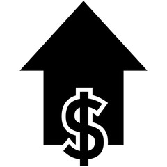 house with dollar sign