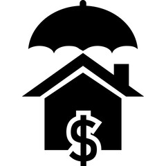 dollar and umbrella