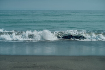 Fototapeta premium waves on the sea