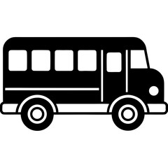 vector school bus