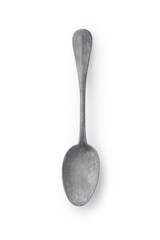 アンティークスプーン 白背景　Antique Spoon on White Background