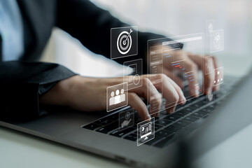 Project management dashboard showing timeline, tasks, milestones, and workflows for planning,...