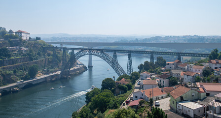 Porto in Portugal, its streets and monuments