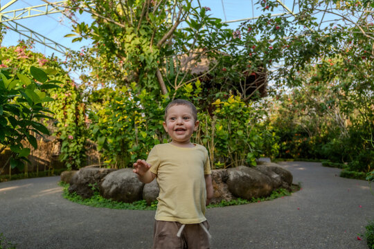 Visiting the Butterfly Park