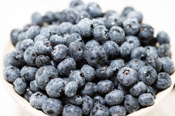 Blueberries close-up