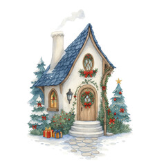 Fototapeta premium Christmas clipart PNG