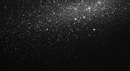 Glowing Particles: Abstract Dark Background with Light Splashes