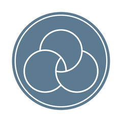 Symbol of cotton, cotton label and icon, logo vector art.