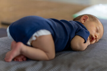 Anjali takes an afternoon nap