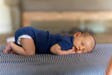 Anjali takes an afternoon nap