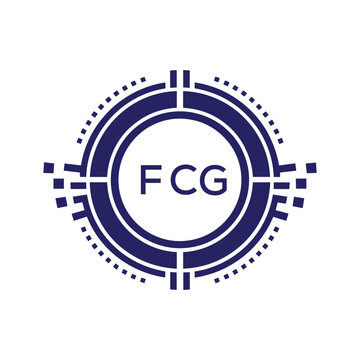 FCG Modern Abstract Circular Technology Logo Design with FCG Letter Logo.
