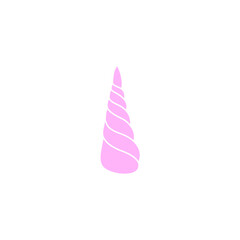 Unicorn horns vector illustration