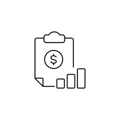 Obraz premium Economic growth chart