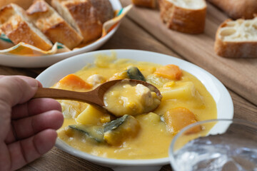 美味しそうなシチュー