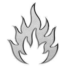 Detailed high-resolution PNG render of abstract metal forms. Clean, modern, and perfect for use in tech visuals, branding, and backgrounds.