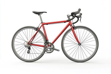 Fototapeta premium A 3D-Rendered Classic Road Bike