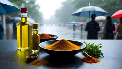 Jhalmuri in Wet Market