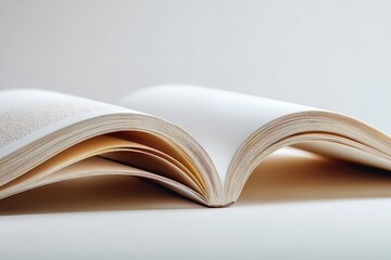 Open Book With Detailed Patterned Pages