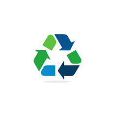 Obraz premium Recycle symbol graphic design