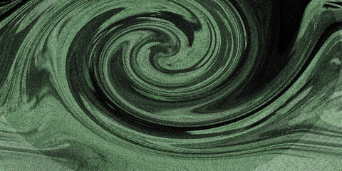 Dark Emerald Green Swirl Texture – Abstract Vortex Motion Background