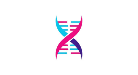 Dna structure helix genetic code medical science biology biotechnology gene research healthcare molecule vector