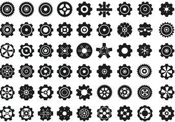 Discover a versatile collection of modern and classic gears, cogs, and mechanical components perfect for engineering, design, and industrial projects.