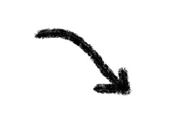 Minimalist solid dark black shape or block on transparent background