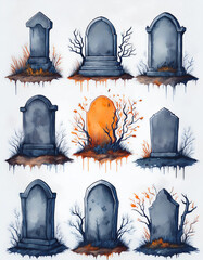 halloween vector illustration
