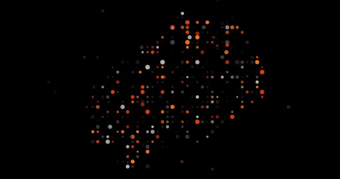 Creative global visualization of Saint Helena Tristan Cunha