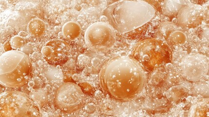 Abstract Bubbles, Liquid, Texture