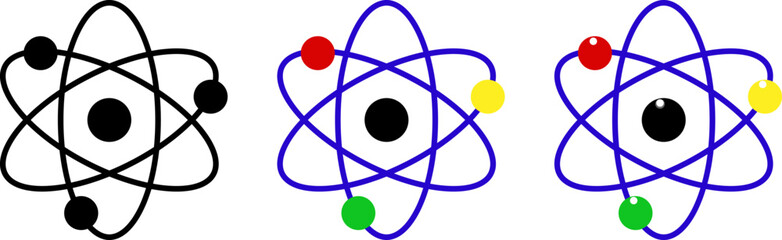 Atomic Symbols Vector Set