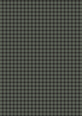 Seamless blue plaid fabric with a geometric pattern and textured canvas backdrop