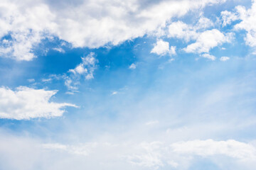 Obraz premium 夏の空 午後の空と雲70