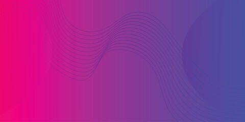 Colorful abstract gradient geometric square shapes  .abstract blue and purple Tone Design with Curves and Light Patterns .