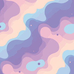 Seamless Pattern, Abstract pastel background with fluid shapes and dreamy watercolor effect design Stock royalty free image.