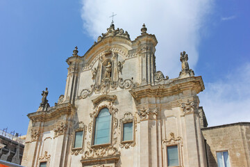 Fototapeta premium The Old town of Matera, Italy