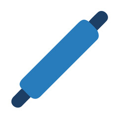 blue marker isolated on white