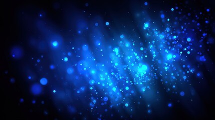 Obraz premium Abstract Glowing Blue Background