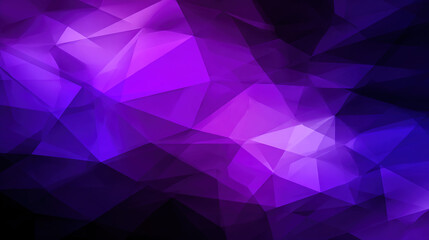 Obraz premium Abstract Purple Background with Interleaving Geometric Shapes for Modern and Technological Feel