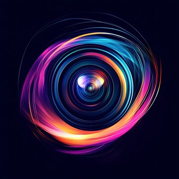 Abstract camera lens design (2)
