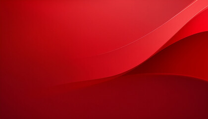 Red minimalist background with soft, subtle gradients, clean and elegant