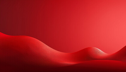 Red minimalist background with soft, subtle gradients, clean and elegant
