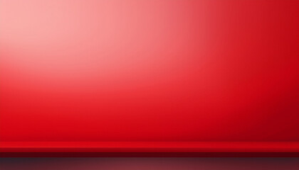 Red minimalist background with soft, subtle gradients, clean and elegant