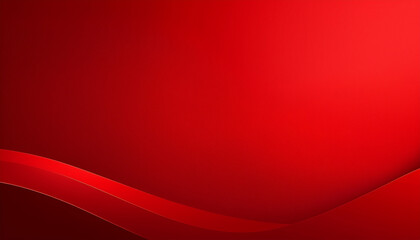 Red minimalist background with soft, subtle gradients, clean and elegant