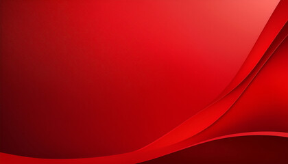 Red minimalist background with soft, subtle gradients, clean and elegant
